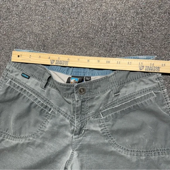 Kuhl Gray Lightweight Shorts Size 6 - Picture 3 of 9